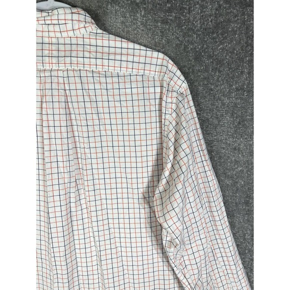 Ralph Lauren Classic Fit Windowpane Button Down Dress Shirt Mens Size 16.5 Large - Picture 11 of 16